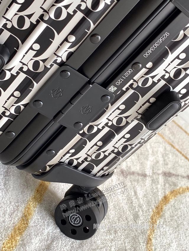 Rimowa拉杆箱 66657 全鋁鎂合金 2020年巴黎春夏新品 Dior x Rimowa聯名 日默瓦拉箱 Dior行李箱xzx1165